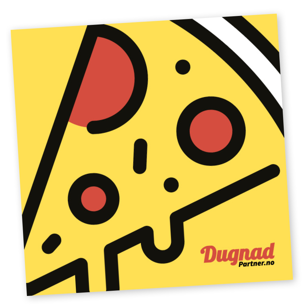 Bilde av pizzagavekortet til DugnadPartner