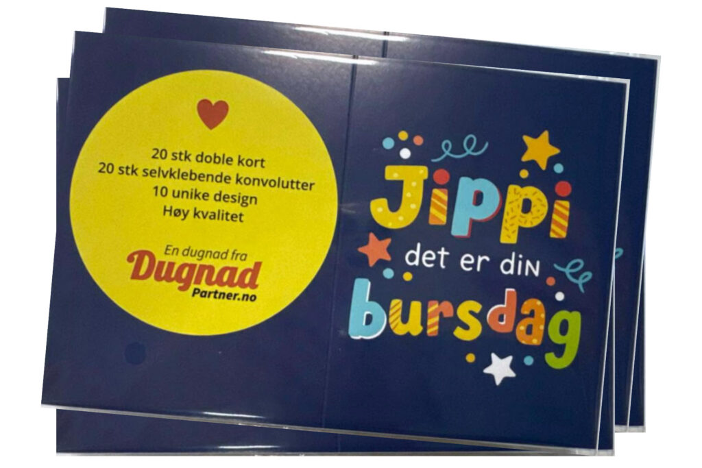 Gratulasjonskort-10ulikedesign-salgsdugbad-dugnadpartner